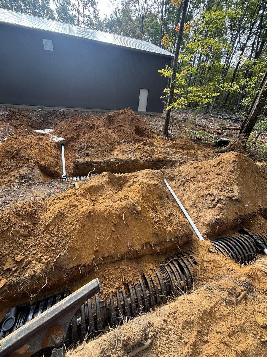 Underground Utilities for TD Dirtworks in Tracy City, TN