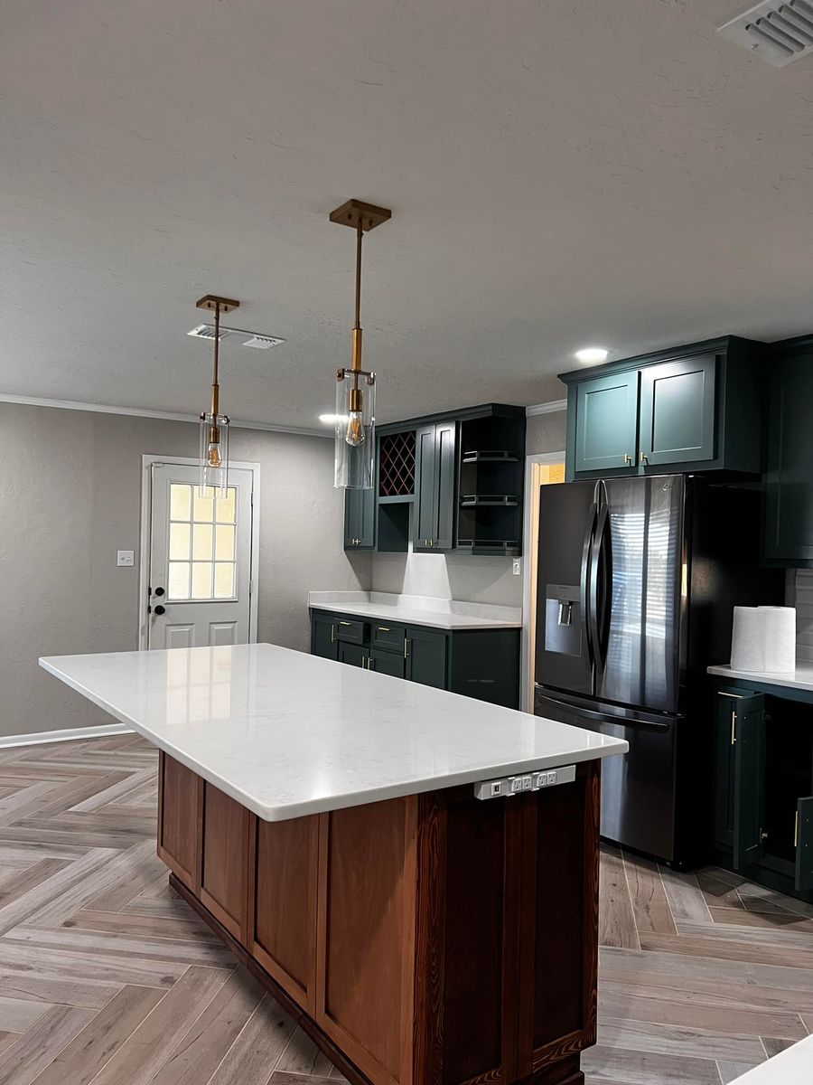 Kitchen Renovation for White's Contracting LLC in Mount Pleasant, Texas