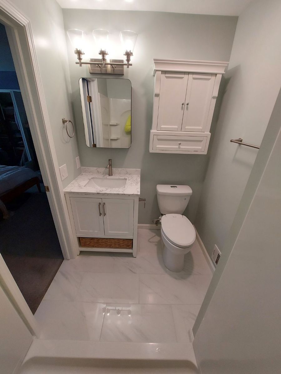 Bathroom Renovation for Arbor Strong Construction in Ann Arbor, MI
