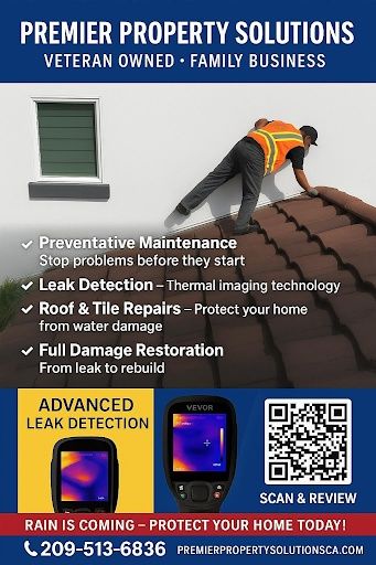 Leak Detection & Remediation for Premier Property Solutions in Manteca, CA