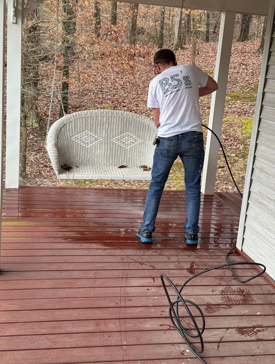 Power Washing for B5’s Painting & General Services in Louisville, KY