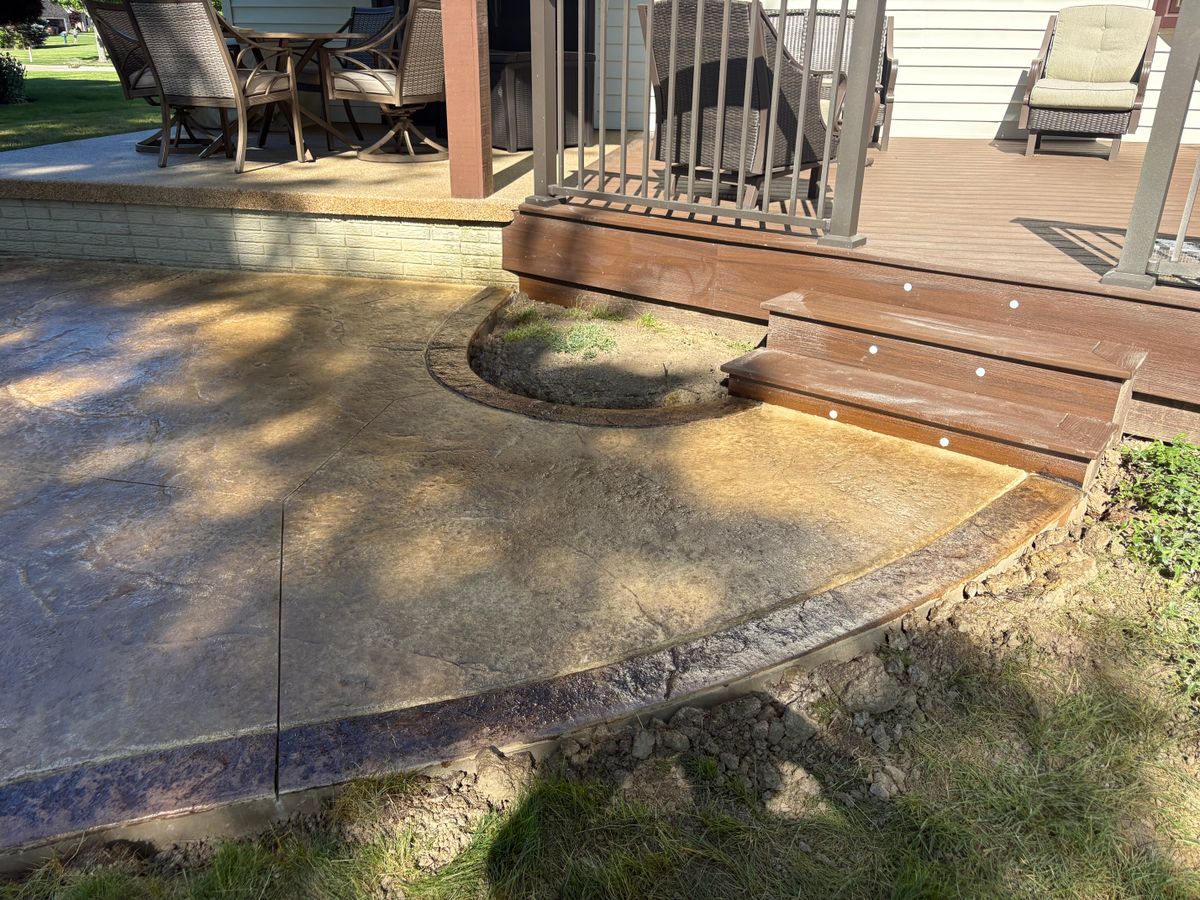 Patio Design & Installation for Concrete Pros, LLC in Lorain, OH