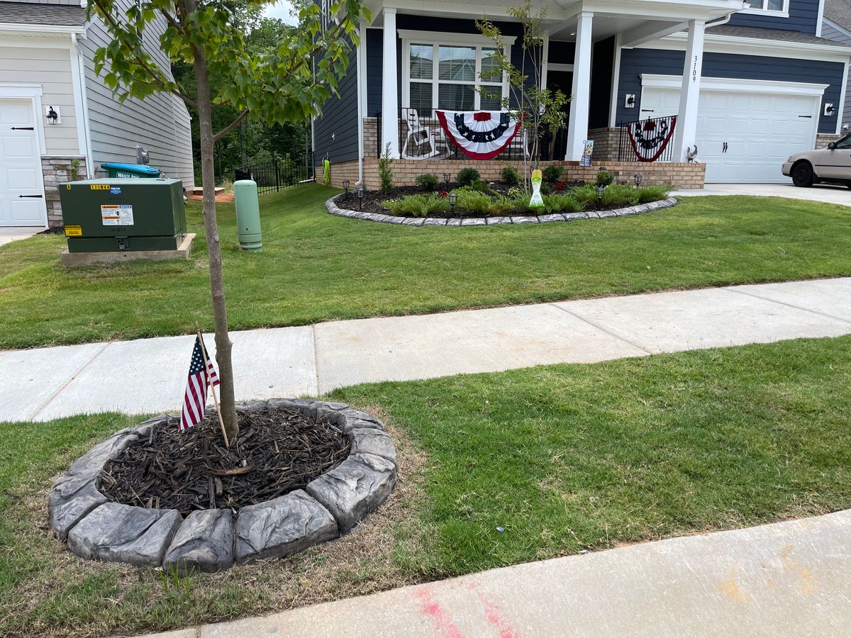 Landscape Curbing, Decorative Border Systems, Concrete Curbing Replacement for Streamline Borders, LLC in Indian trail, NC