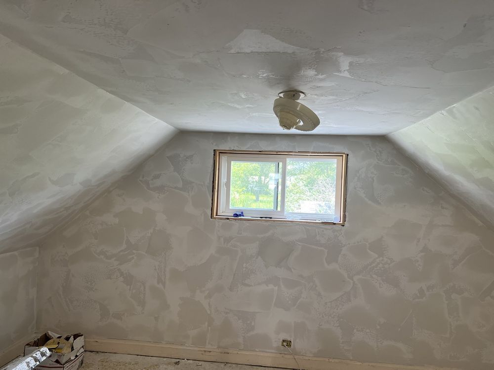 Ceiling Texture Application for Los United Drywall & Remodel LLC in Abbotsford, MI