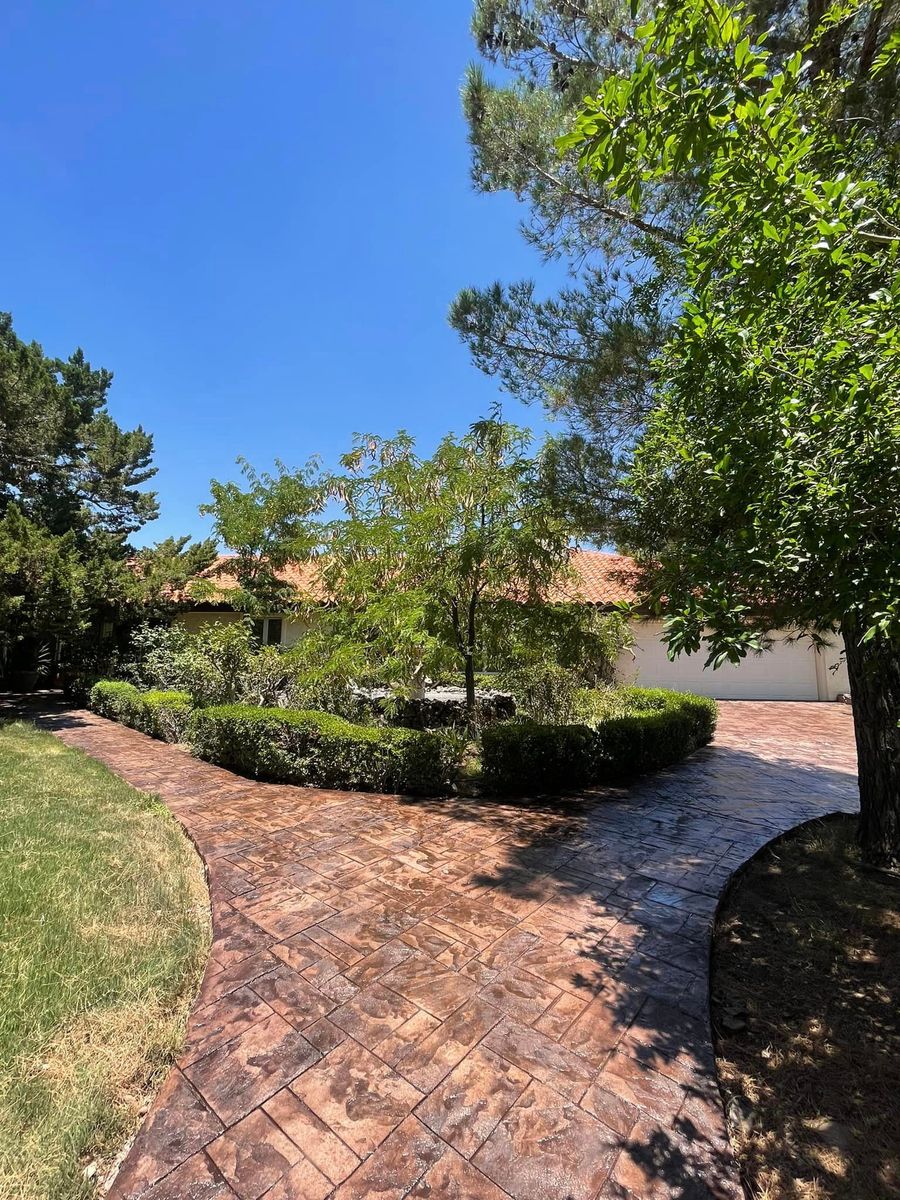 Driveway Renovation for Oasis Landscaping LLC  in El Paso, TX