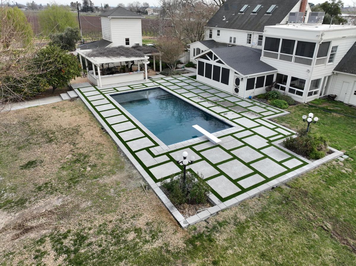 Custom Pool Design for Western Pools Inc in Marysville, CA