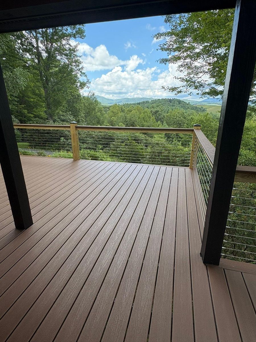 Deck & Patio Construction for Rush Construction LLC in Boone, NC