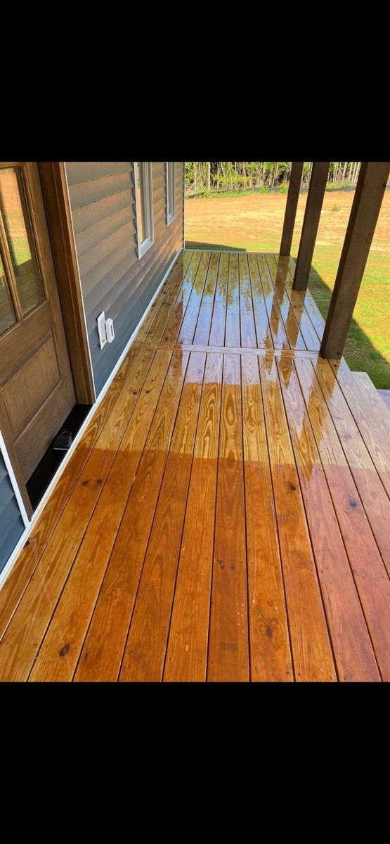 Deck Cleaning & Staining for Rakos Exterior Cleaning in Lynchburg, VA
