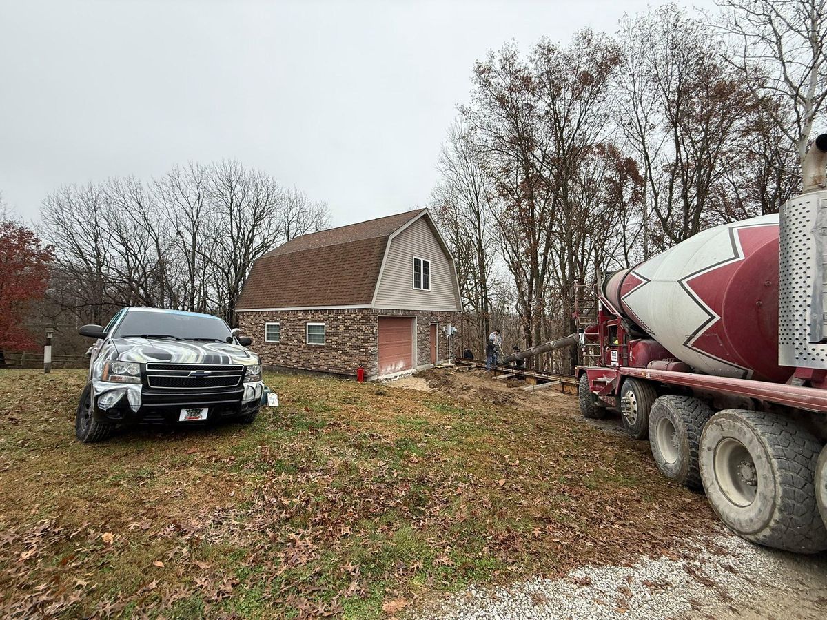 Basement, Block-Wall, Poured-Wall, & Other Foundations for Whitfield Concrete Construction in Solsberry, IN