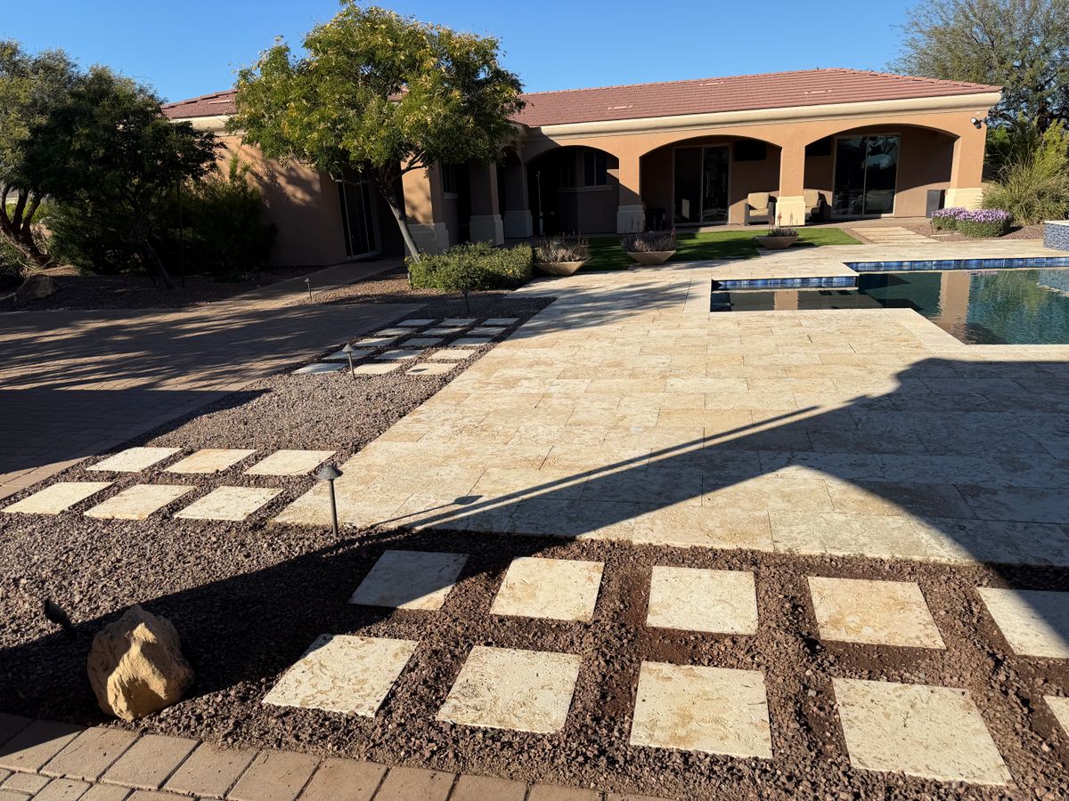 Hardscape Installation for Grand Canyon State Landscape Inc. in Surprise, AZ