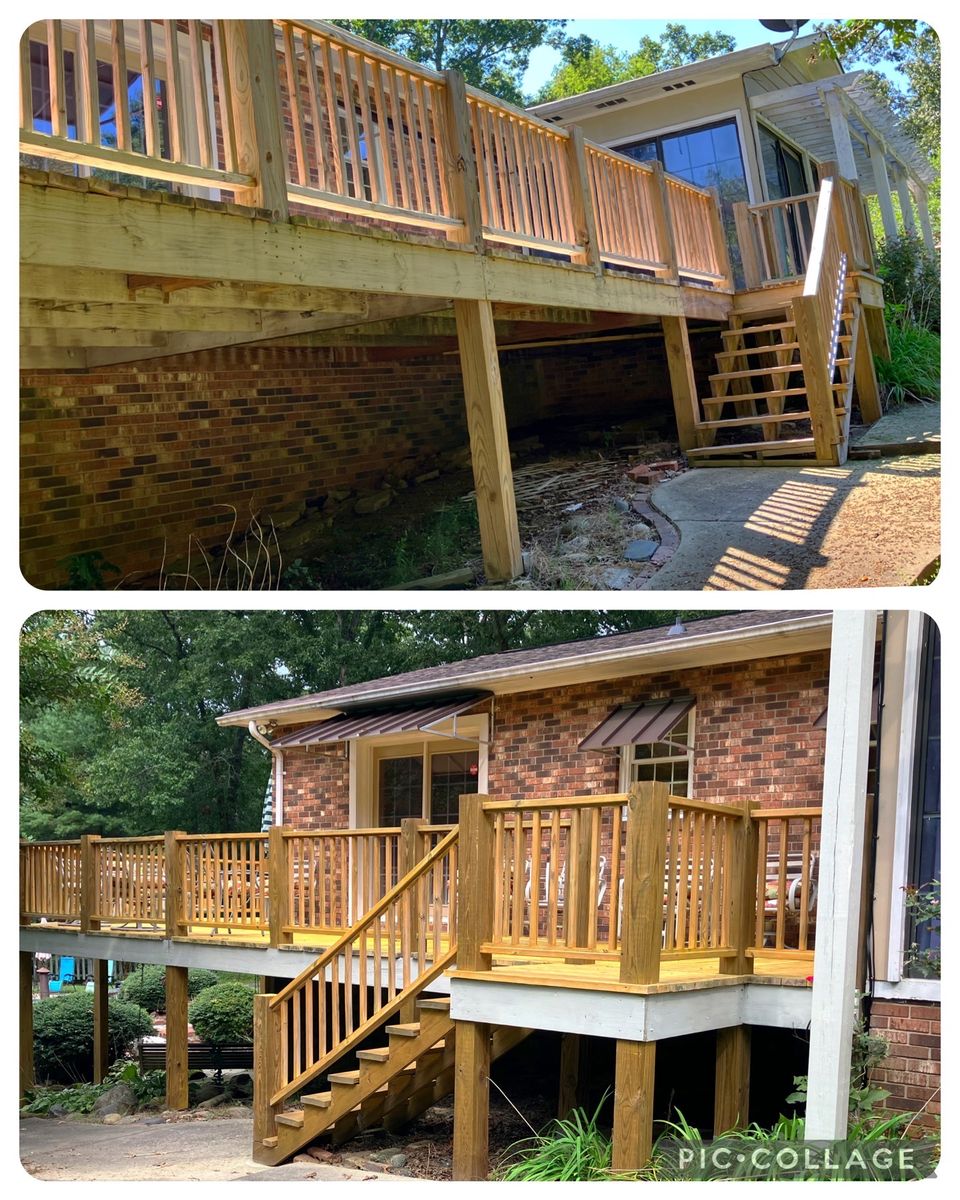 Exterior Painting for Stick’s Paint & Garden Maintenance in Morganton, NC