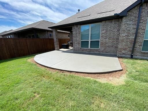 Patio Design & Installation for New Gen Concrete in Keller, TX