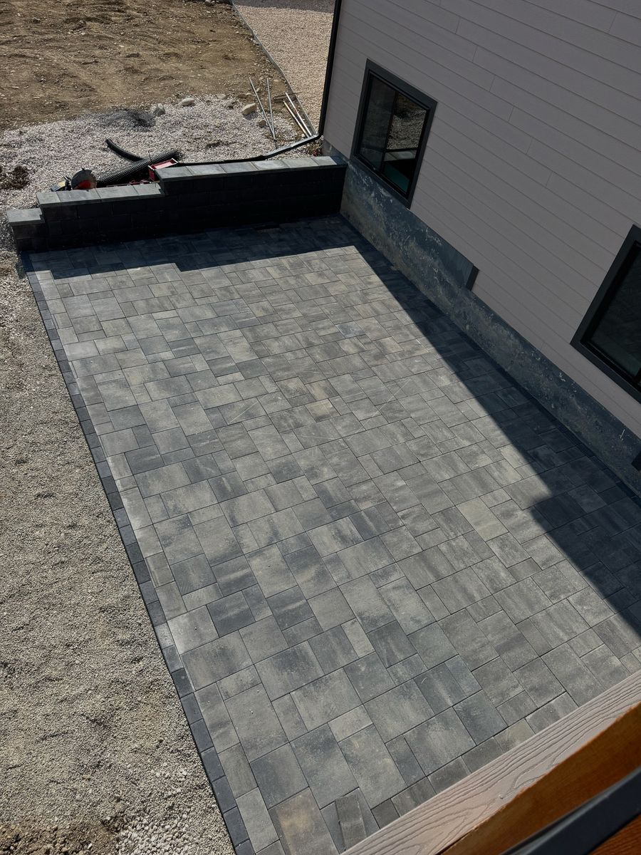 Paver Walkways and Patios for Precision Landscape in Casper, WY