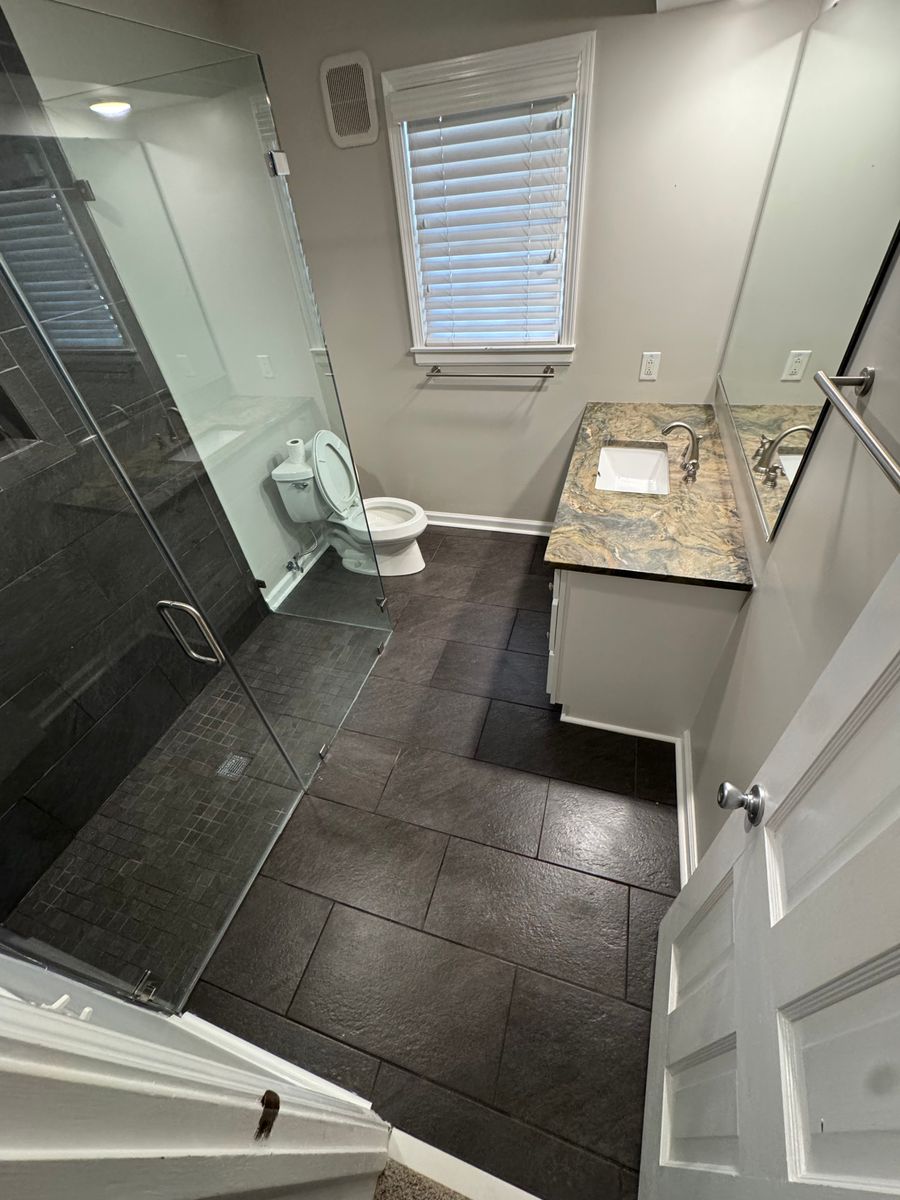 Tile Installation for Tucker's Renovations in Columbia, SC