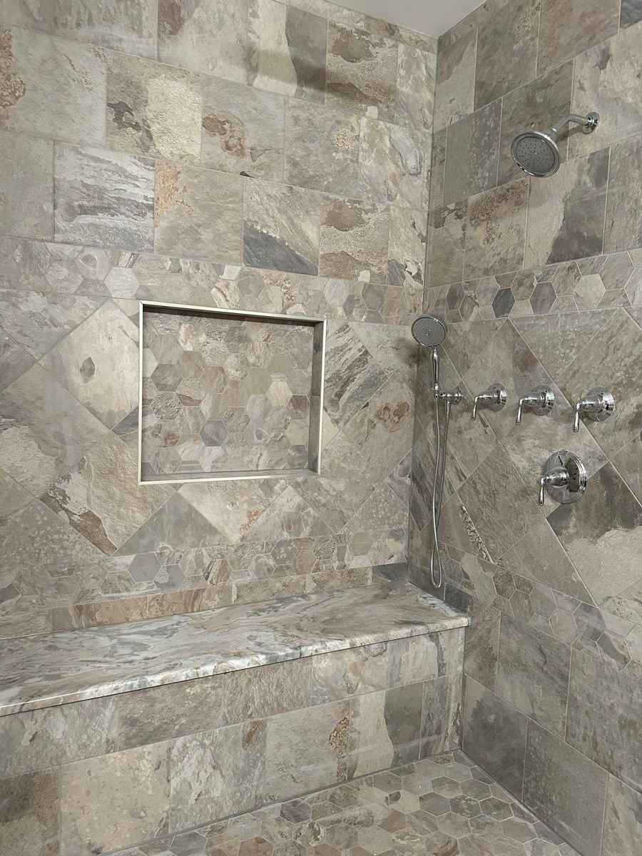 Tiling for Ramos Pro Painting & Construction in East Rockaway, 	New York