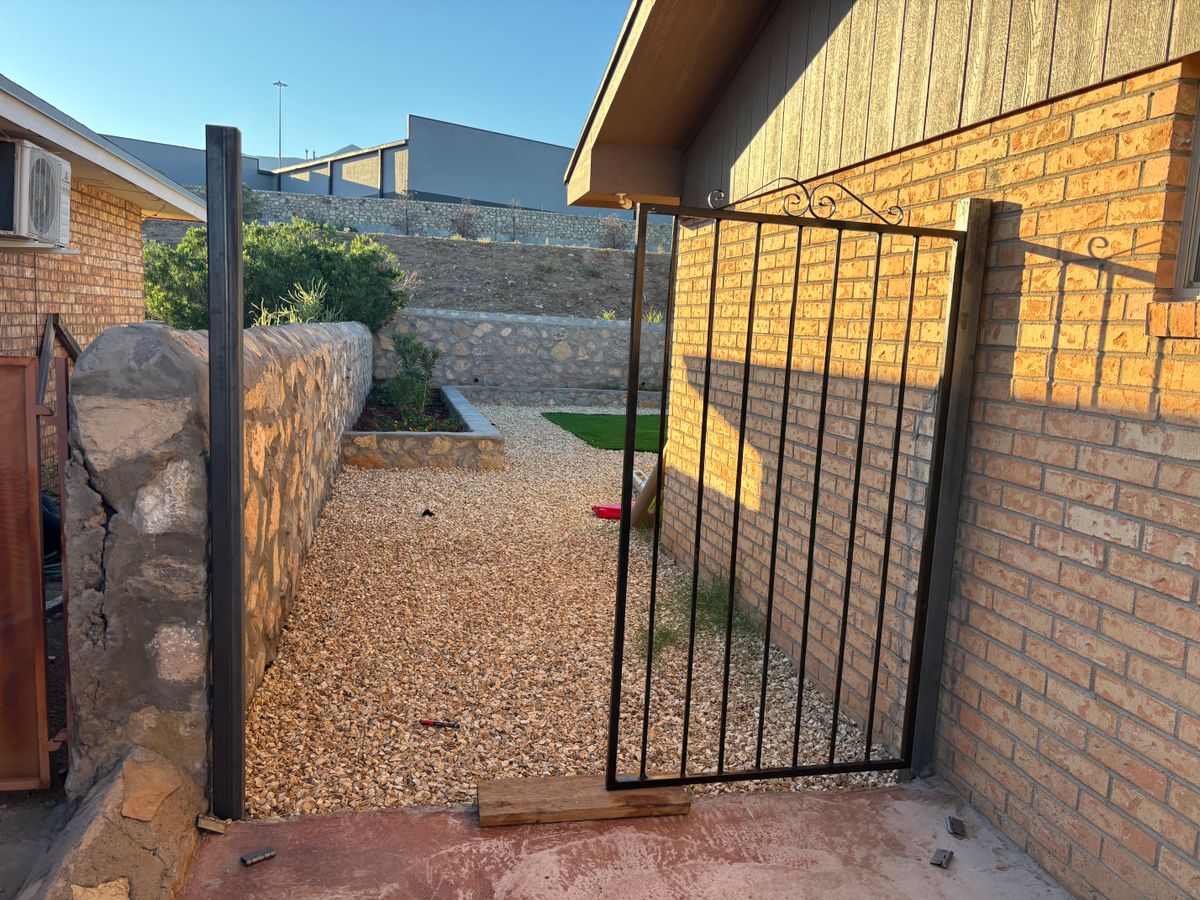 Privacy Fence and Gates for Gordo’z Concrete & Maintenance in El Paso, TX