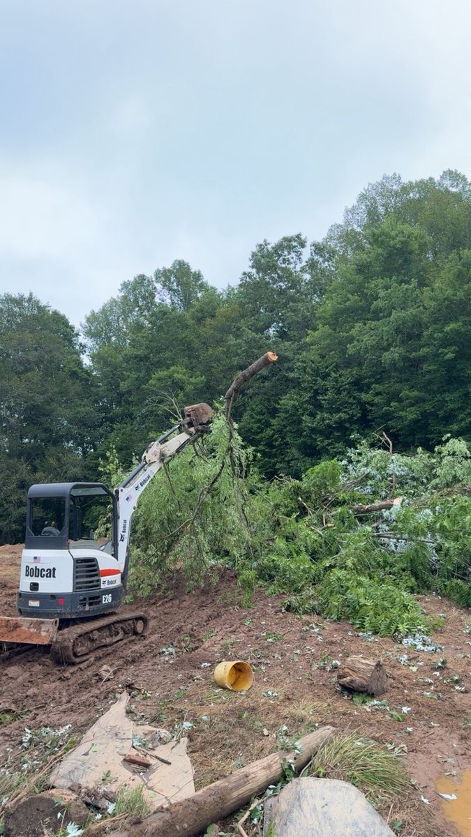 Excavation for Chiles Lawn & Landscaping in Gordonsville, VA