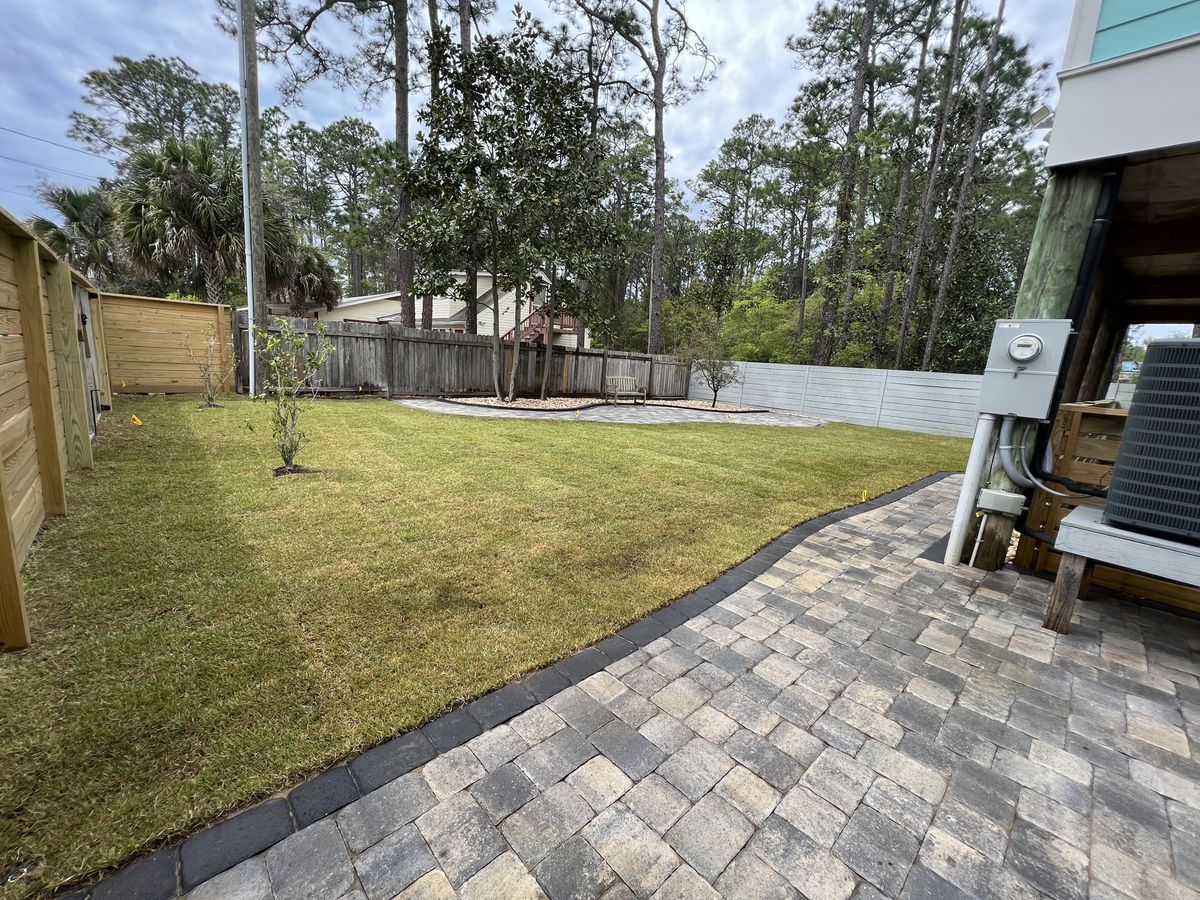 Sod Installation for Poarch Creek Landscaping in Santa Rosa Beach, FL