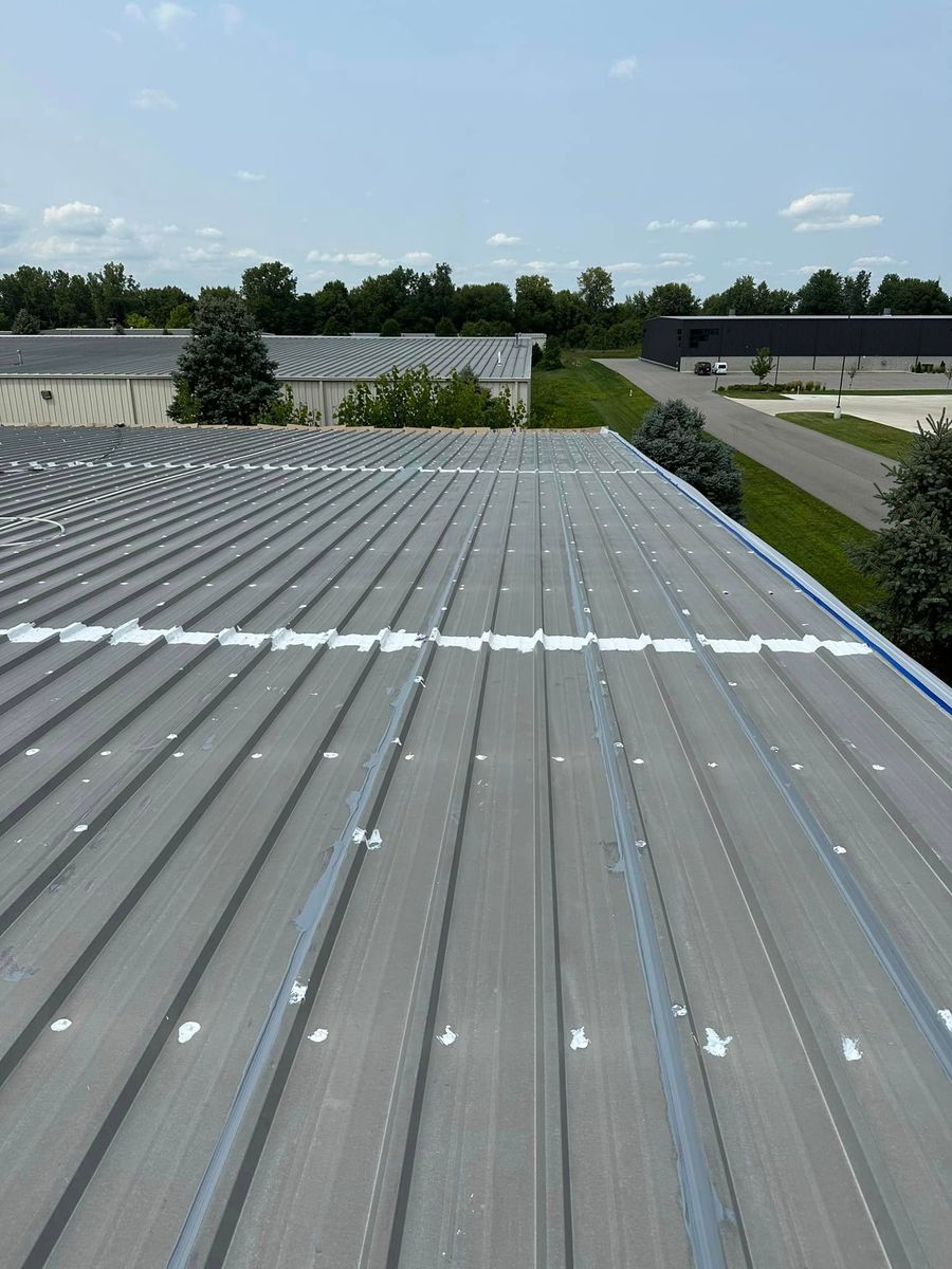 Roof Coatings for International Coatings Corp. in Howell, Michigan