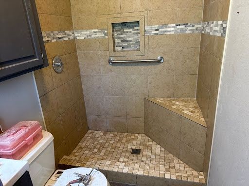 Bathroom Renovation for Jones Construction & Flooring in Bogata, TX
