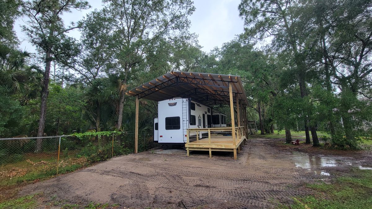 Pole Barn Construction for Downer Site Services in Sanford, FL