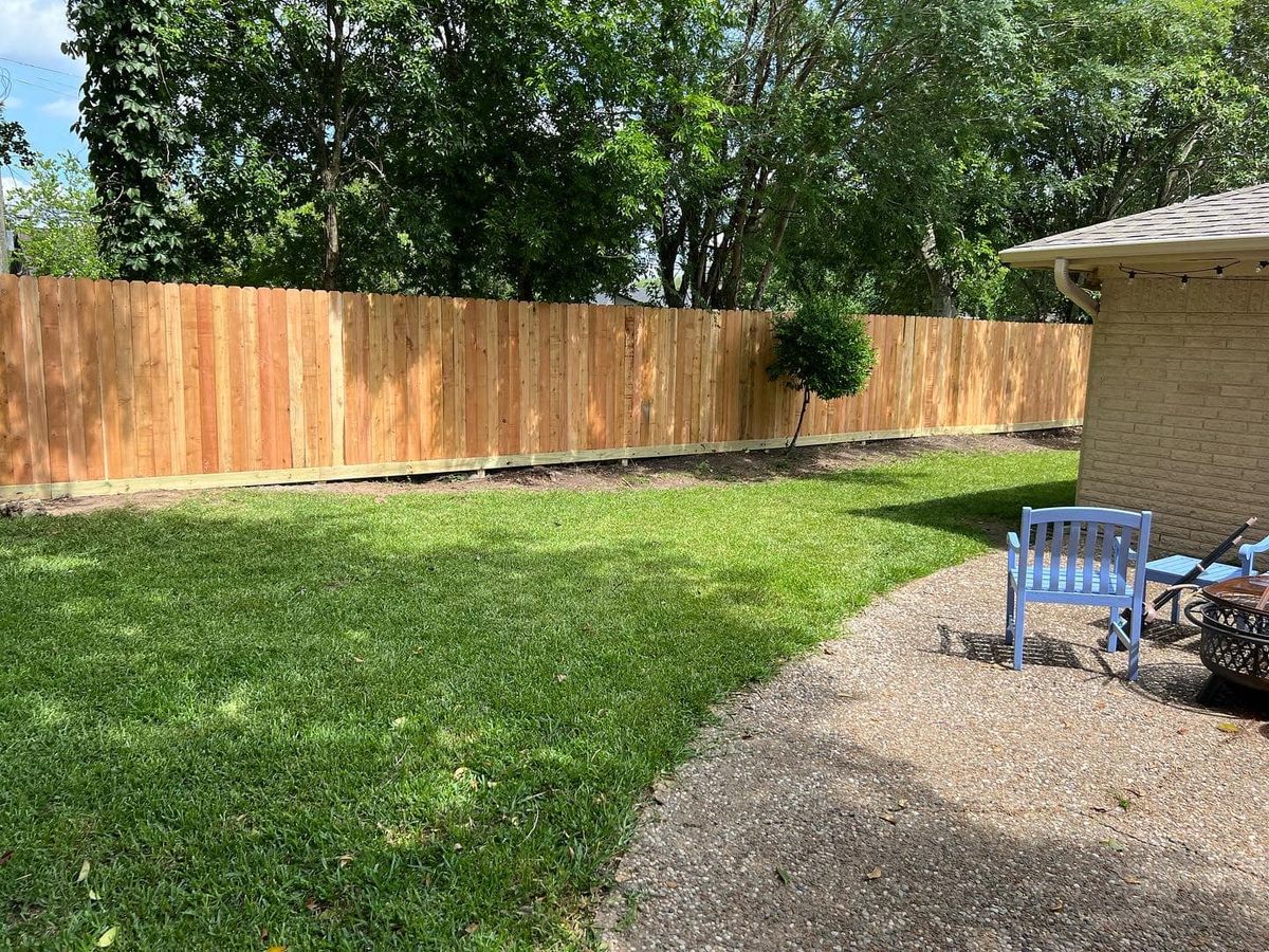 Fence Installation for Longhorn Fence & Land Development in Webster, TX