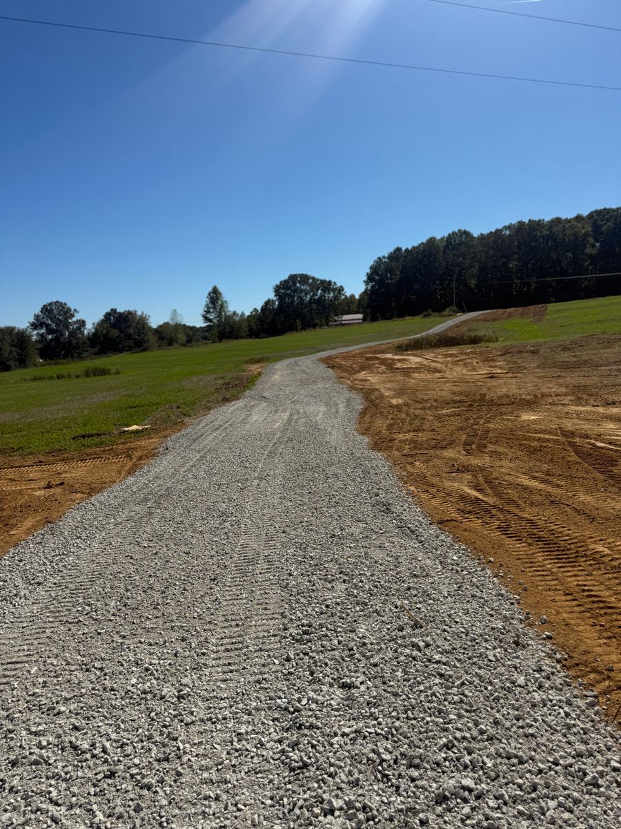 Land Grading & Leveling for West TN Dirt Works in Lexington, TN