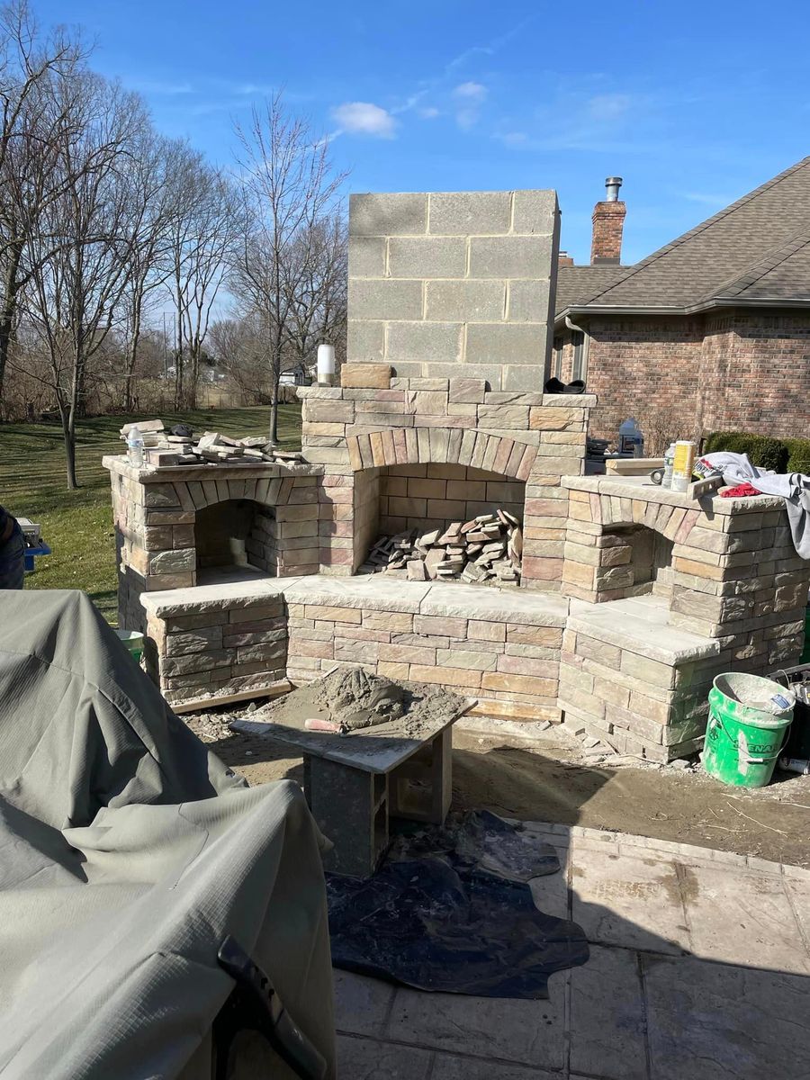 Fireplace Installation for Whyde Masonry in Beech Grove, IN