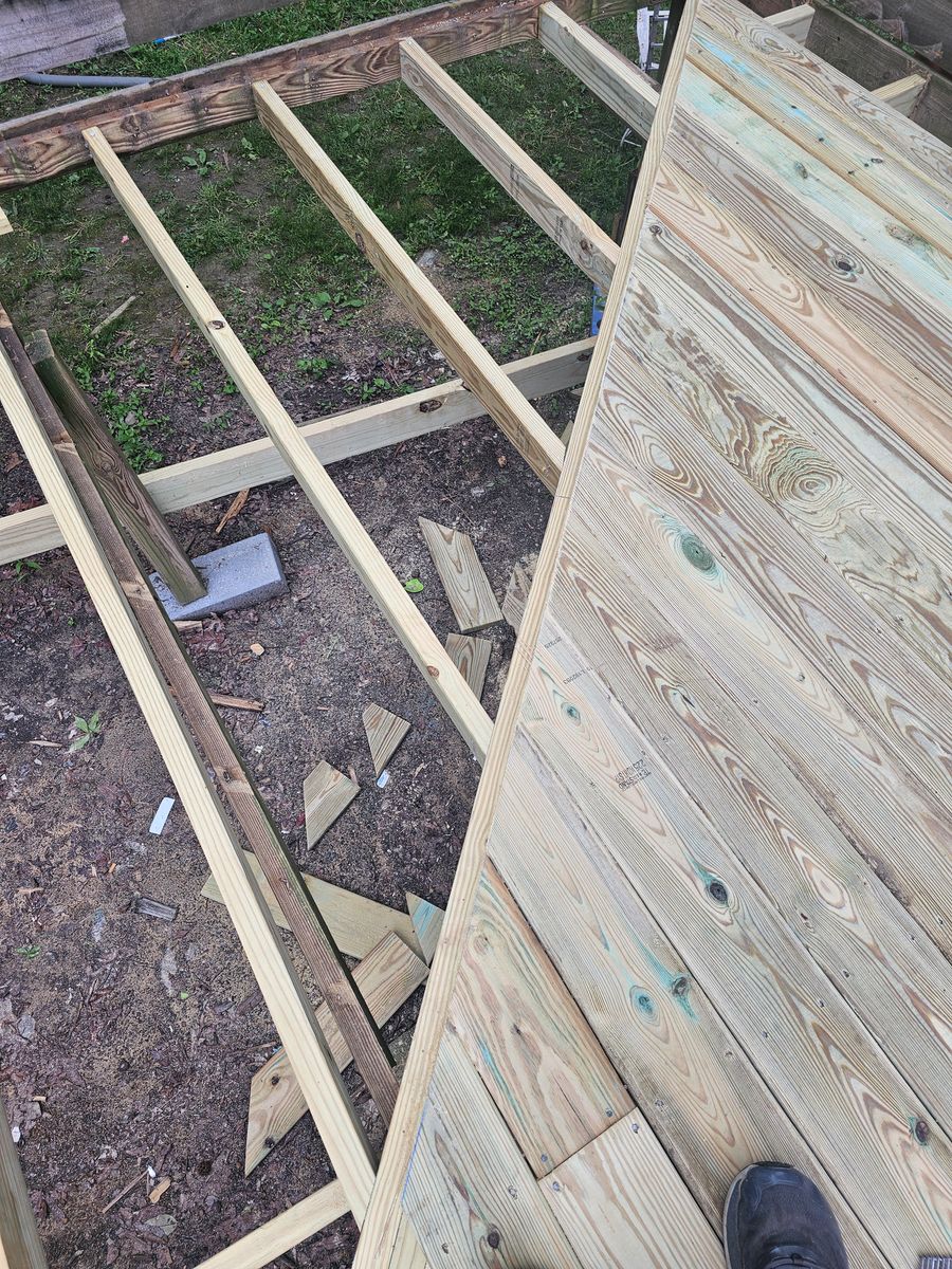 Decking for A&D Home Improvements in Cleveland, TN