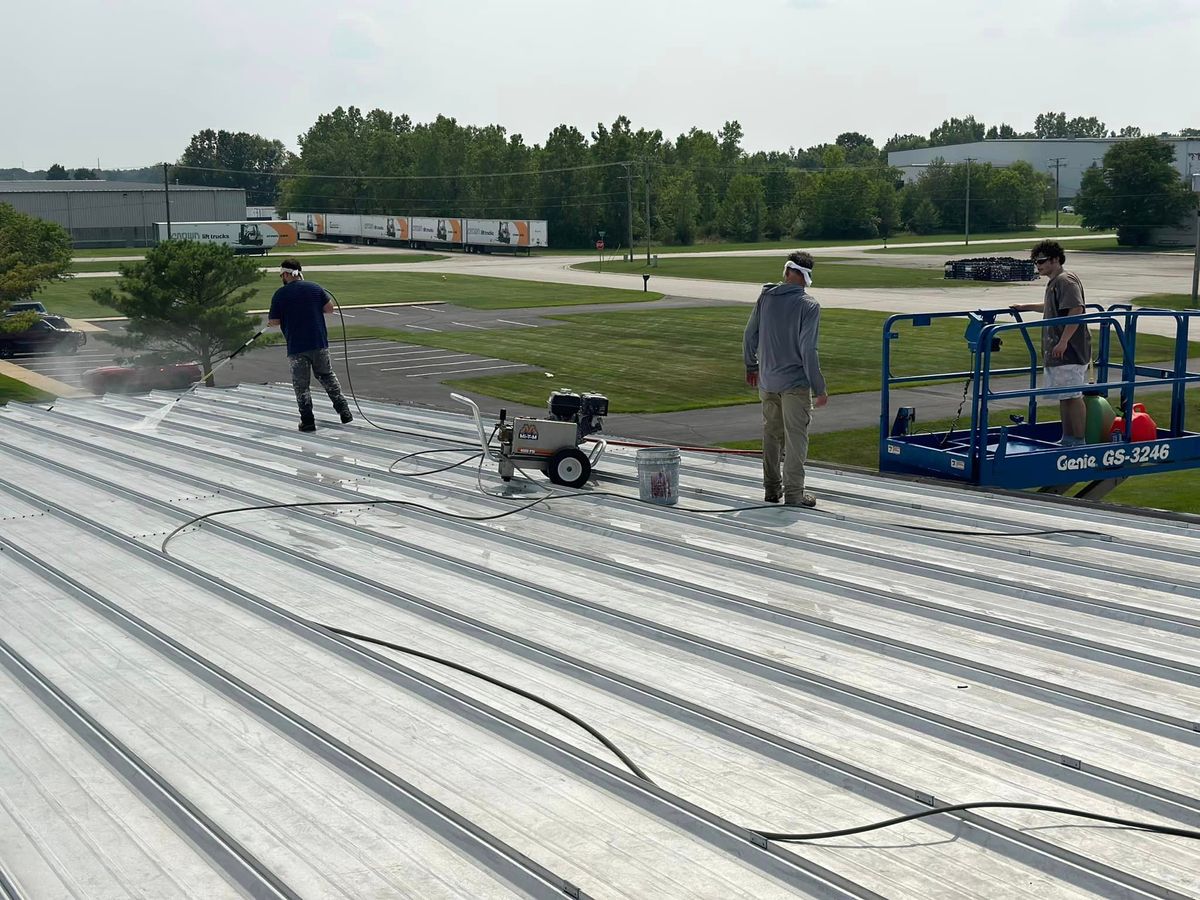 Roof Coatings for International Coatings Corp. in Howell, Michigan