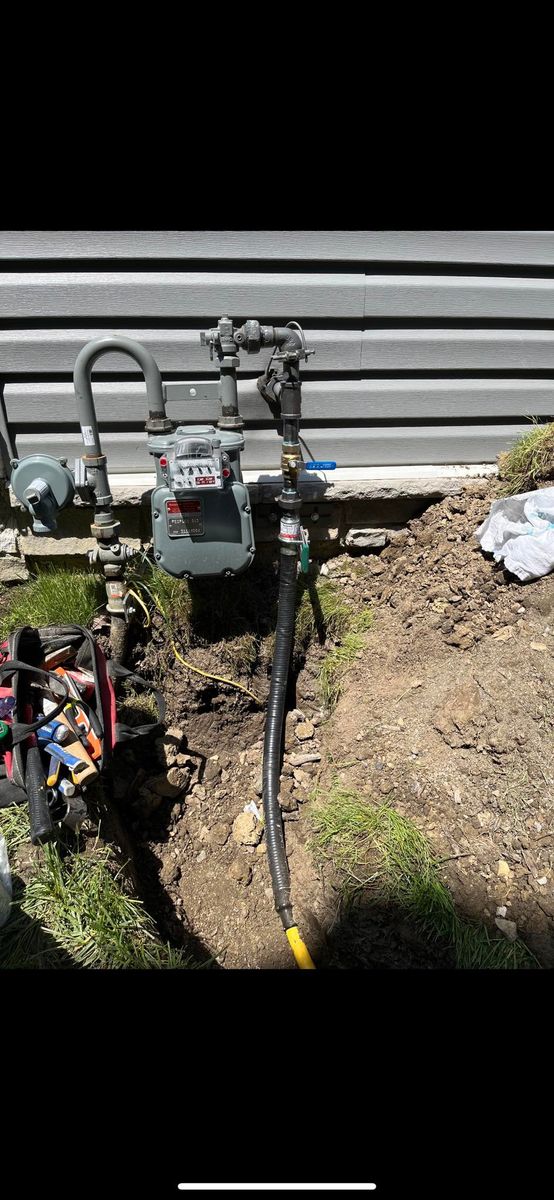 Gas Lines for PK Utilities & Excavation in Beaver County, PA