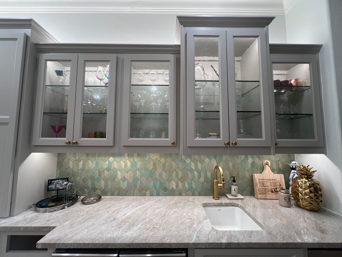 Kitchen for Guadalupe Tile Company in New Braunfels, TX