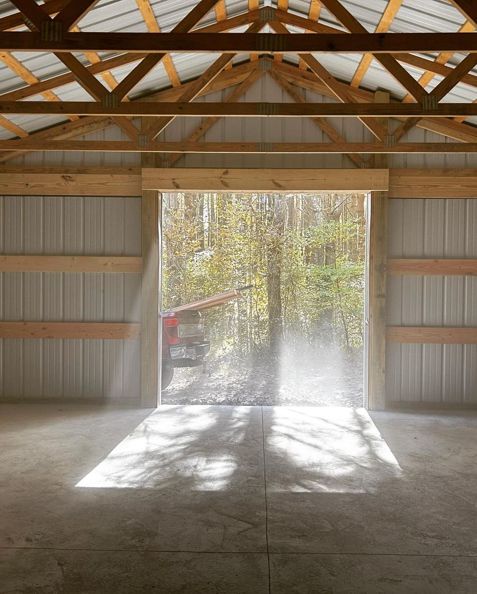 Garage Construction for Shetler’s Excel Construction in Hickory, NC