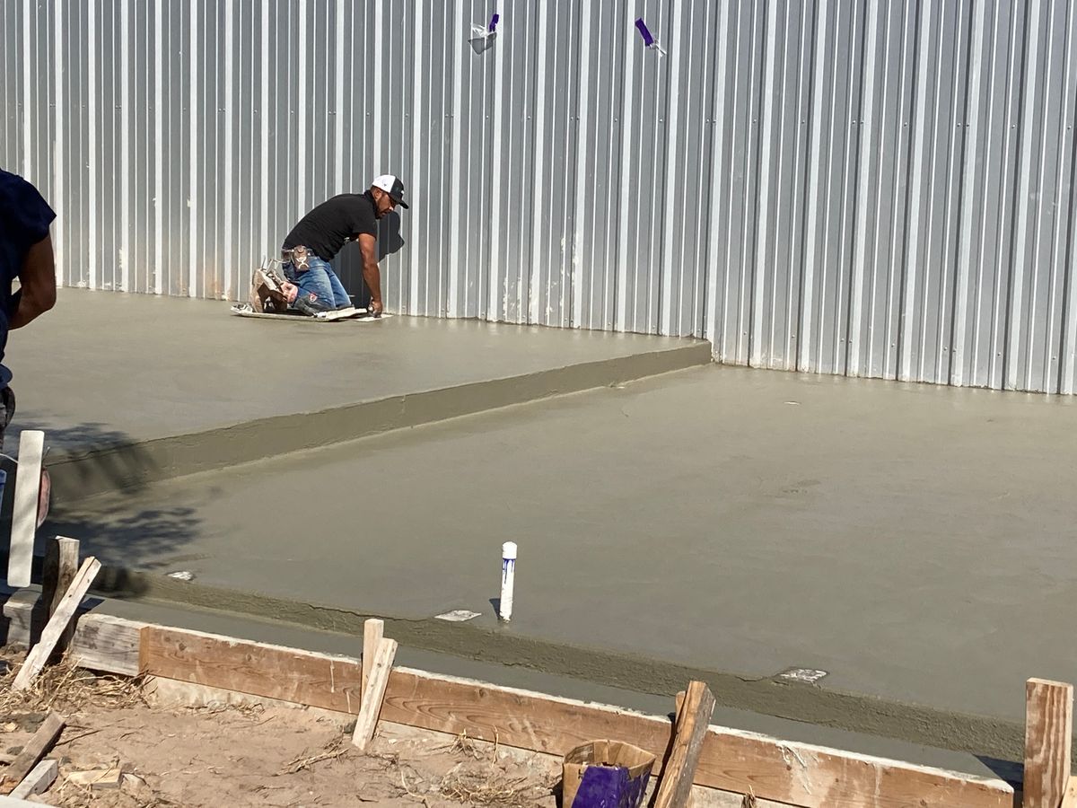 Concrete for 292 Construction LLC in Gonzales County, TX