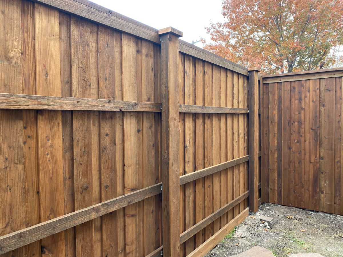 Fence Installation for Westside Fence and Stain in Plano, TX