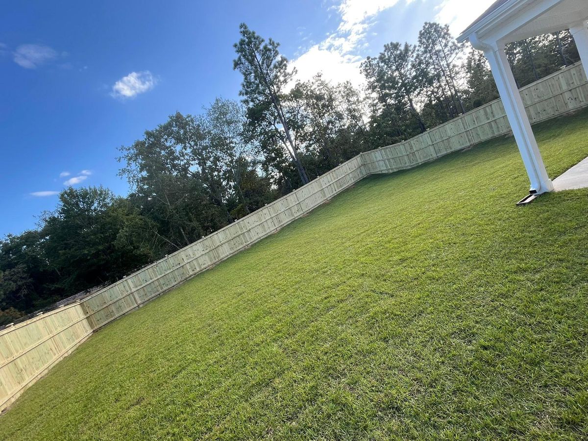 Fence Installation for JB Nealy Fence in Elgin, SC