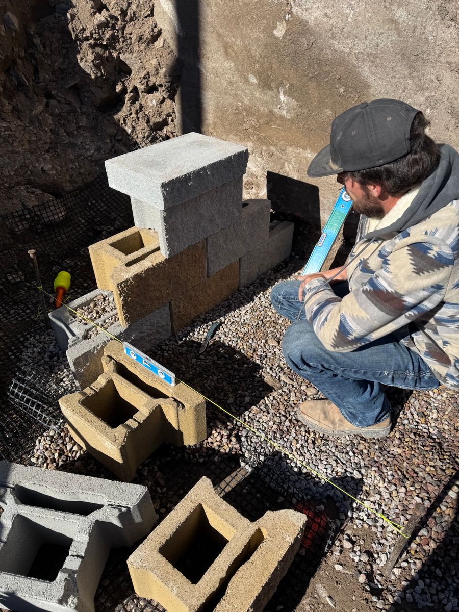 Foundation Digging for Steed Trucking and Excavation in Rexburg, ID