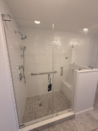Bathroom renovations for Bassett Construction in Groveland, MA