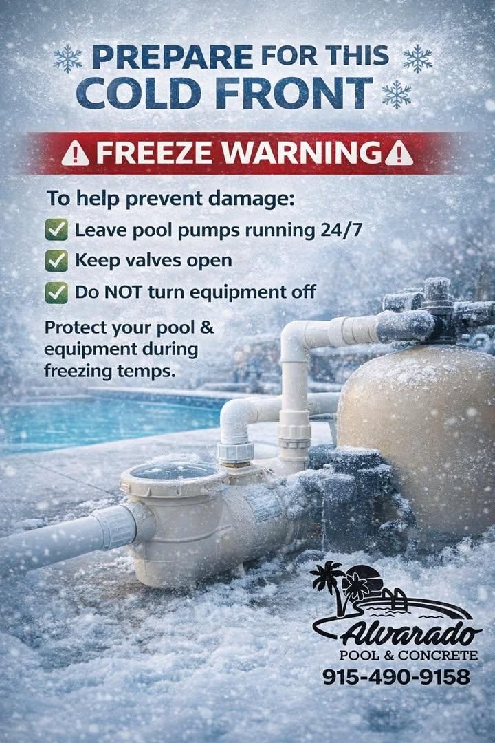 Custom Pool Design for Alvarado Pool and Concrete in El Paso, TX