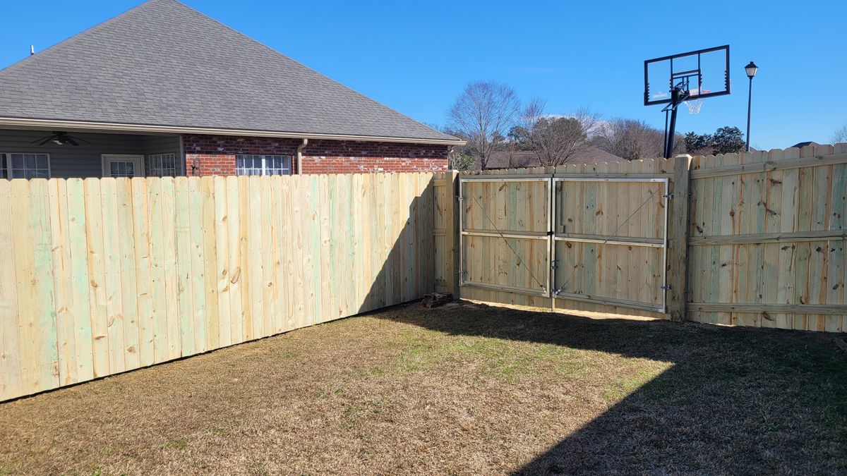 Fence Repair for Pine Belt Fence in Hattiesburg, MS