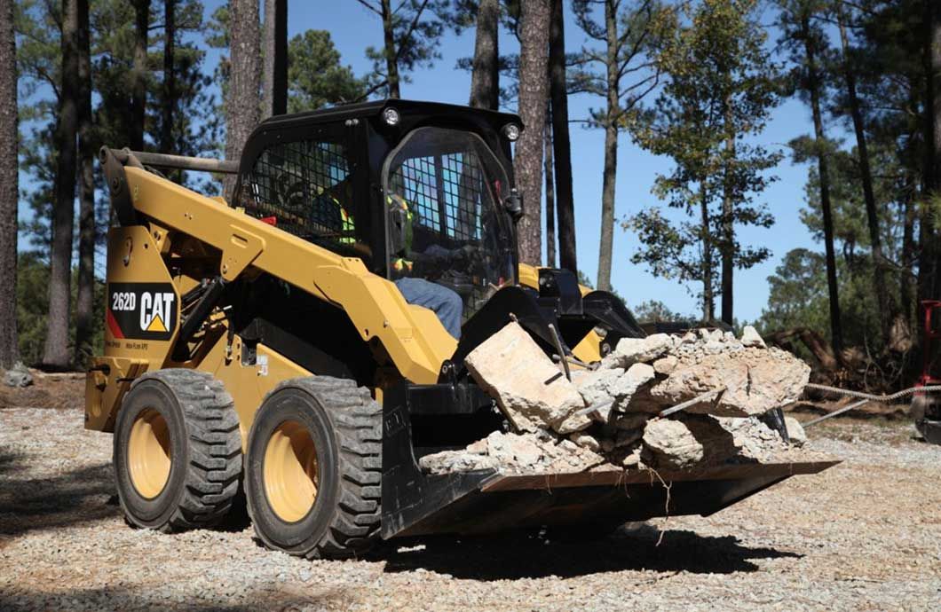 Skid Steer Work for REJ Hauling in Jemison, AL