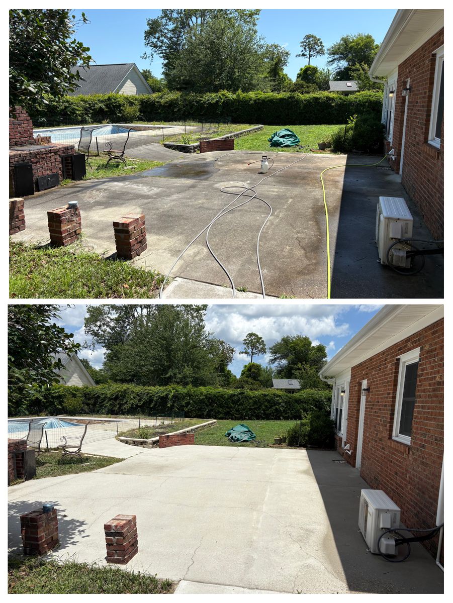 Concrete Cleaning for Salty Exterior Pro Wash in Hampstead, NC
