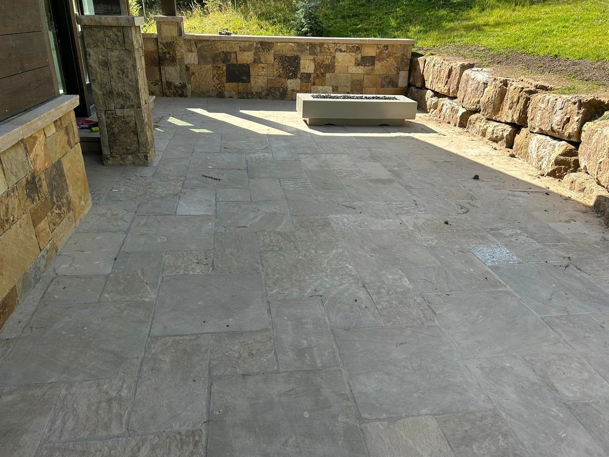 flagstone for EHJP Masonry in Silverthorne, CO