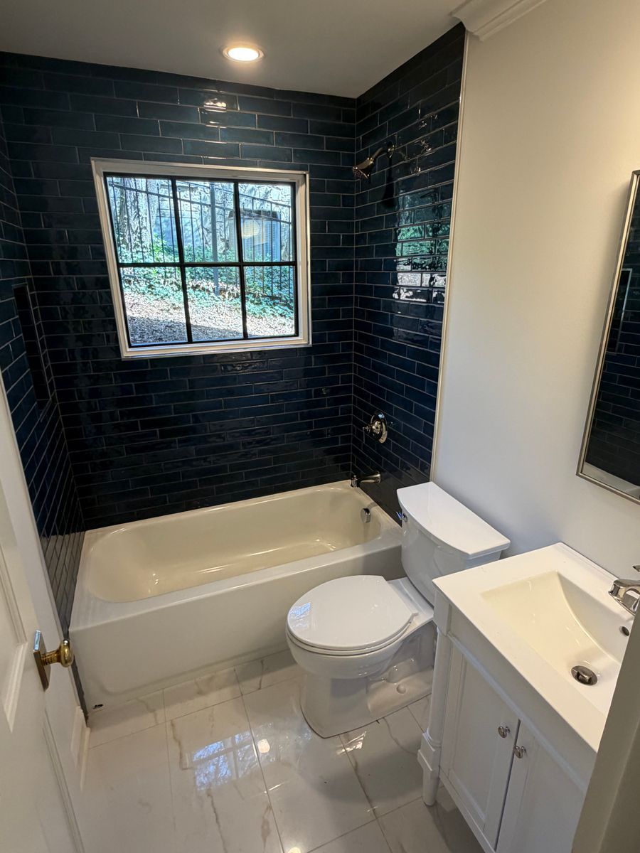 Bathroom Renovation for B Floyd Construction in Knoxville, TN