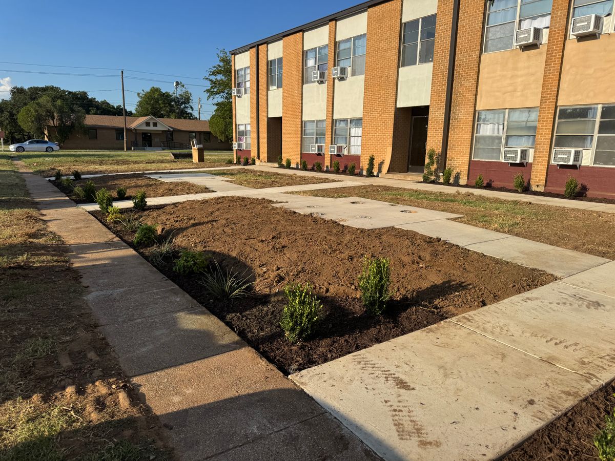 Mulch Installation for JDR Texas Landscaping Pros in Seagoville, TX