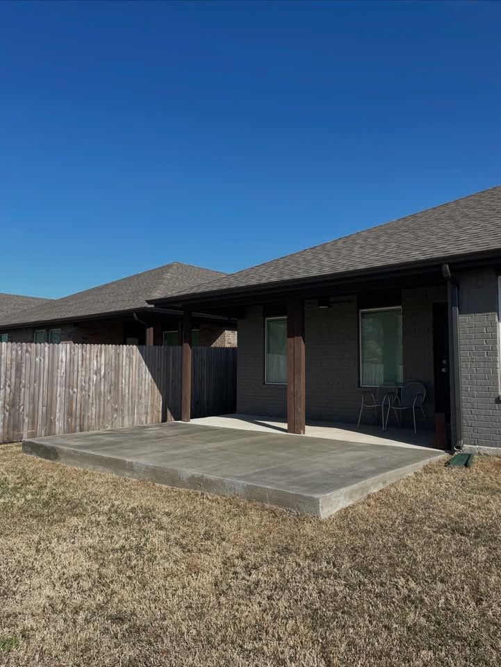 Concrete for Pure Outdoors LLC in Tulsa, OK