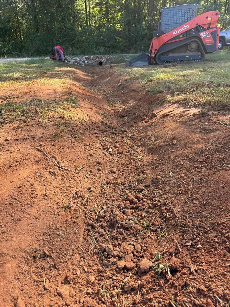 Skid Steer Work for Greenwood Lawn & Landscaping LLC in Talladega, Alabama