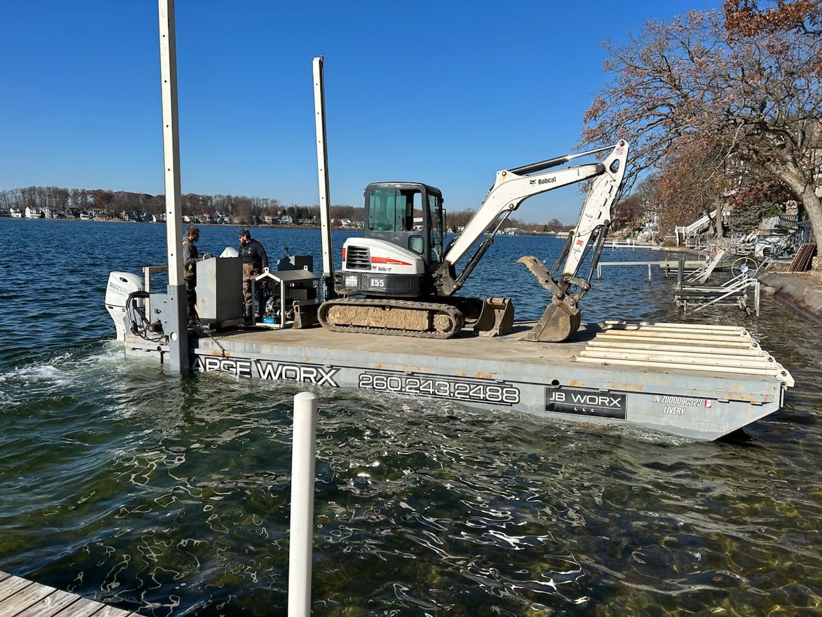 Barge Construction Haul  for JB WORX in Angola,, IN