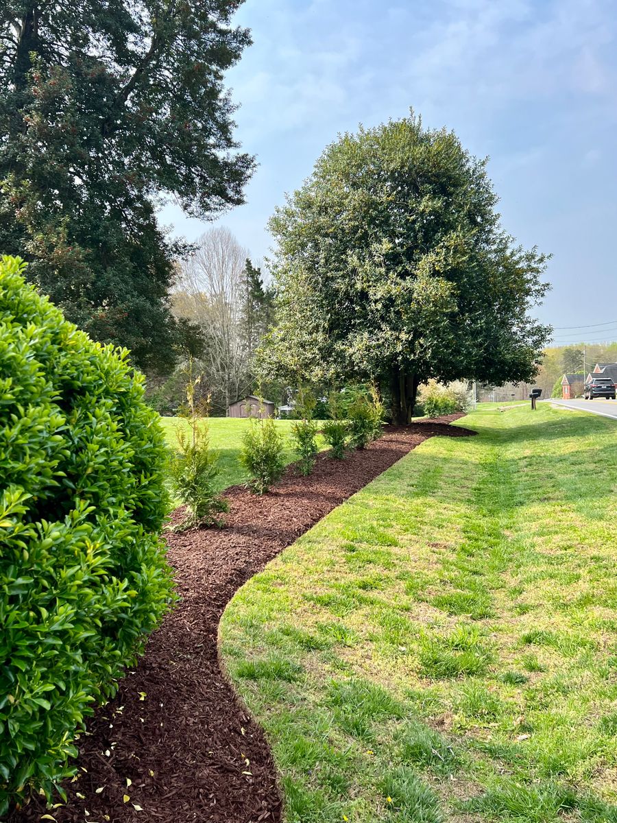 New Landscape Installations for Malboeuf Landscaping, Inc in Kernersville, NC