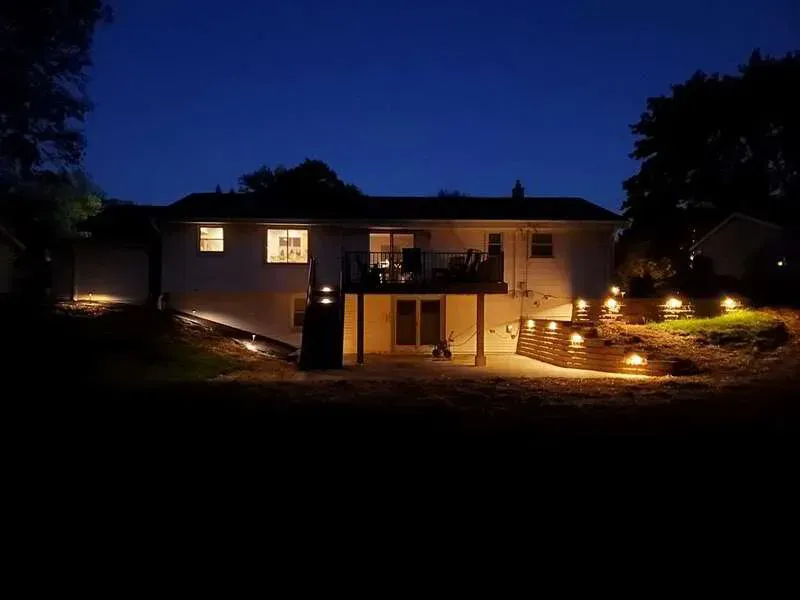 Landscape Lighting for Paradise Lawnscapes in West Bend, WI